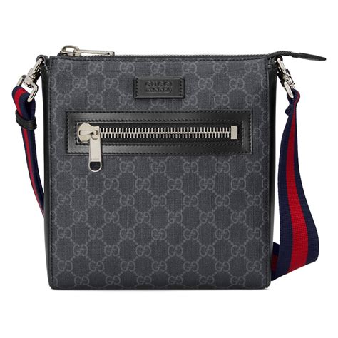 gucci sling black bag|Gucci crossbody bag black.